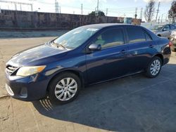 Toyota Corolla Base Vehiculos salvage en venta: 2013 Toyota Corolla Base