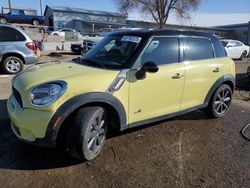 Vehiculos salvage en venta de Copart Albuquerque, NM: 2012 Mini Cooper S Countryman