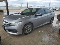 2016 Honda Civic LX en venta en Temple, TX