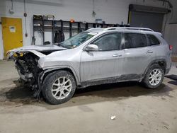 Jeep salvage cars for sale: 2016 Jeep Cherokee Latitude