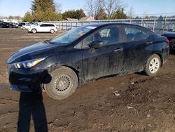 Salvage cars for sale at Finksburg, MD auction: 2021 Nissan Versa S