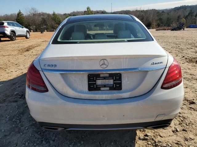 2016 Mercedes-Benz C 300 4matic