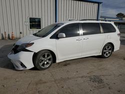 Toyota Sienna se salvage cars for sale: 2018 Toyota Sienna SE