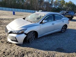 Salvage cars for sale from Copart Ellenwood, GA: 2021 Nissan Sentra SV