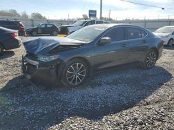 Salvage cars for sale at Hueytown, AL auction: 2015 Acura TLX Tech