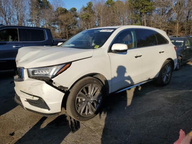 2018 Acura MDX Technology