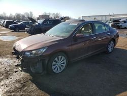 Salvage cars for sale at New Britain, CT auction: 2013 Honda Accord EXL