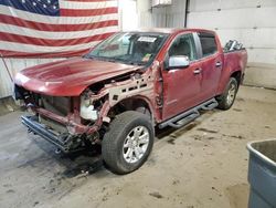 Salvage cars for sale at Lyman, ME auction: 2016 Chevrolet Colorado LT