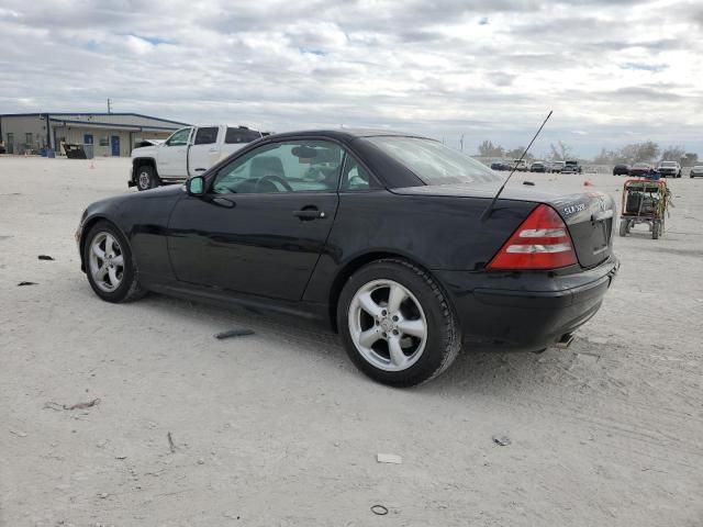 2001 Mercedes-Benz SLK 320