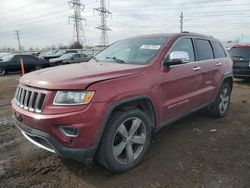 Salvage cars for sale at Elgin, IL auction: 2014 Jeep Grand Cherokee Limited