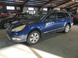 Salvage cars for sale at East Granby, CT auction: 2010 Subaru Outback 2.5I Limited