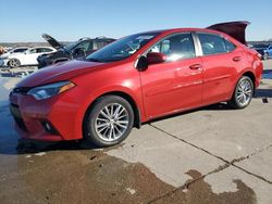 Salvage cars for sale at Grand Prairie, TX auction: 2014 Toyota Corolla L