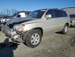 Salvage cars for sale at Spartanburg, SC auction: 2002 Toyota Highlander Limited