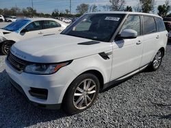 Salvage cars for sale at Riverview, FL auction: 2017 Land Rover Range Rover Sport SE