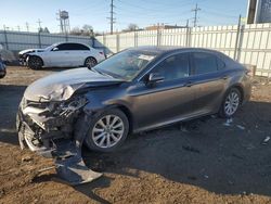 Salvage cars for sale at Chicago Heights, IL auction: 2018 Toyota Camry L