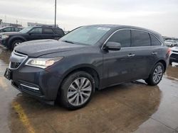 Acura Vehiculos salvage en venta: 2015 Acura MDX Technology