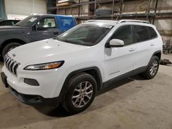 Salvage cars for sale at Eldridge, IA auction: 2014 Jeep Cherokee Latitude