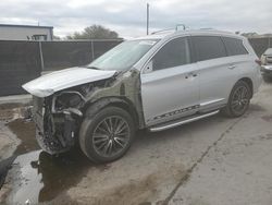 Salvage cars for sale at Orlando, FL auction: 2017 Infiniti QX60