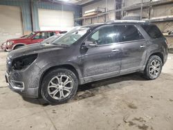 Salvage cars for sale at Eldridge, IA auction: 2015 GMC Acadia SLT-2