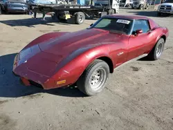 Salvage cars for sale at Los Angeles, CA auction: 1976 Chevrolet Corvette