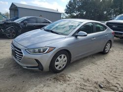 Salvage cars for sale at Midway, FL auction: 2017 Hyundai Elantra SE