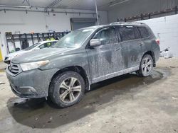 Toyota Highlander salvage cars for sale: 2013 Toyota Highlander Base