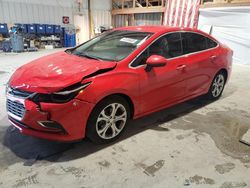 Salvage cars for sale from Copart Cleveland: 2017 Chevrolet Cruze Premier