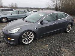 Salvage cars for sale at auction: 2018 Tesla Model 3