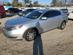 Salvage cars for sale at Hampton, VA auction: 2013 Lincoln MKS