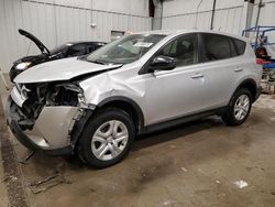 Salvage cars for sale at Franklin, WI auction: 2013 Toyota Rav4 LE