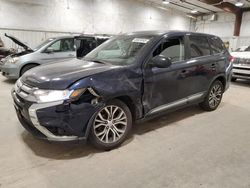 Mitsubishi Outlander Vehiculos salvage en venta: 2016 Mitsubishi Outlander SE