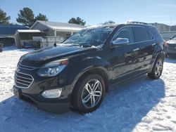 Chevrolet salvage cars for sale: 2016 Chevrolet Equinox LTZ