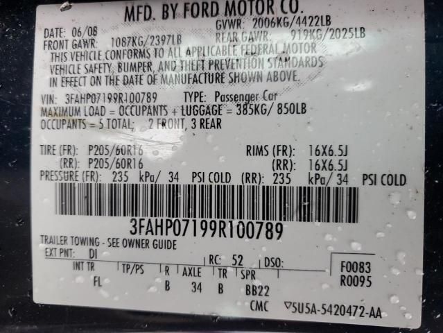 2009 Ford Fusion SE