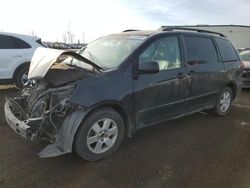 Salvage cars for sale at Rocky View County, AB auction: 2009 Toyota Sienna CE