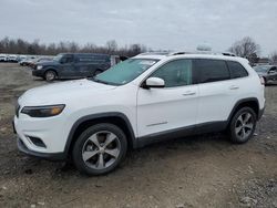 Jeep salvage cars for sale: 2019 Jeep Cherokee Limited