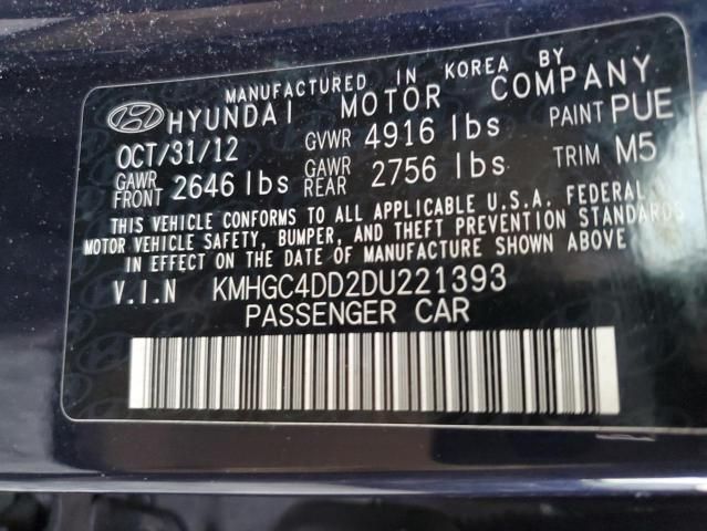 2013 Hyundai Genesis 3.8L