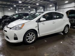 Salvage cars for sale from Copart Ham Lake, MN: 2012 Toyota Prius C