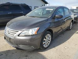 Salvage cars for sale at Pekin, IL auction: 2015 Nissan Sentra S