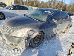 Salvage cars for sale at Cookstown, ON auction: 2012 Nissan Altima Base