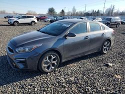 Salvage cars for sale at Portland, OR auction: 2021 KIA Forte FE