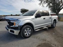 Salvage cars for sale at Orlando, FL auction: 2018 Ford F150 Supercrew