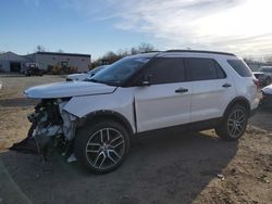 Salvage cars for sale from Copart Hillsborough, NJ: 2016 Ford Explorer Sport