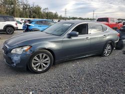 Salvage cars for sale at Riverview, FL auction: 2012 Infiniti M37