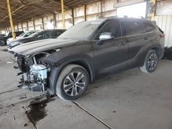 Salvage cars for sale at Phoenix, AZ auction: 2021 Toyota Highlander XLE