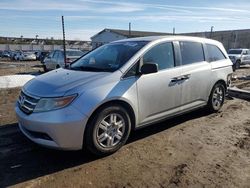 Salvage cars for sale at Laurel, MD auction: 2011 Honda Odyssey LX