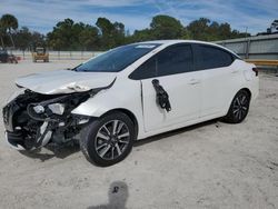 Salvage cars for sale at auction: 2021 Nissan Versa SV