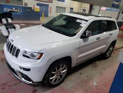 Salvage cars for sale at Angola, NY auction: 2014 Jeep Grand Cherokee Summit