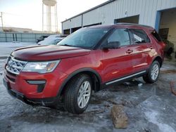 Salvage cars for sale at Chicago Heights, IL auction: 2019 Ford Explorer XLT