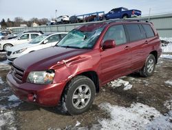 Toyota Highlander salvage cars for sale: 2007 Toyota Highlander Sport