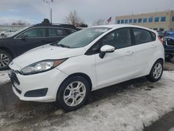 Salvage Cars with No Bids Yet For Sale at auction: 2016 Ford Fiesta SE